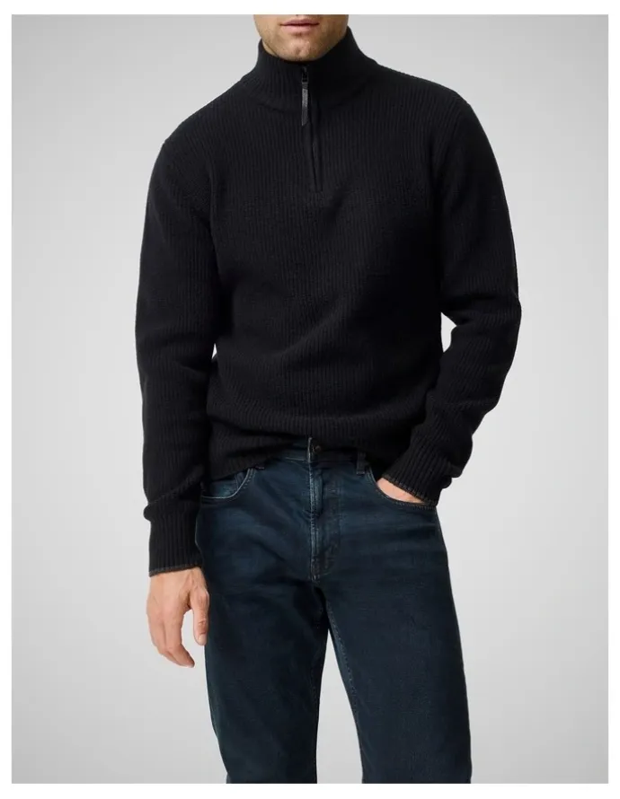 Rodd & Gunn Robbies Road Knit in Noir
