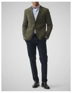 Rodd & Gunn Saint Bathans Sports Fit Jacket in Moss