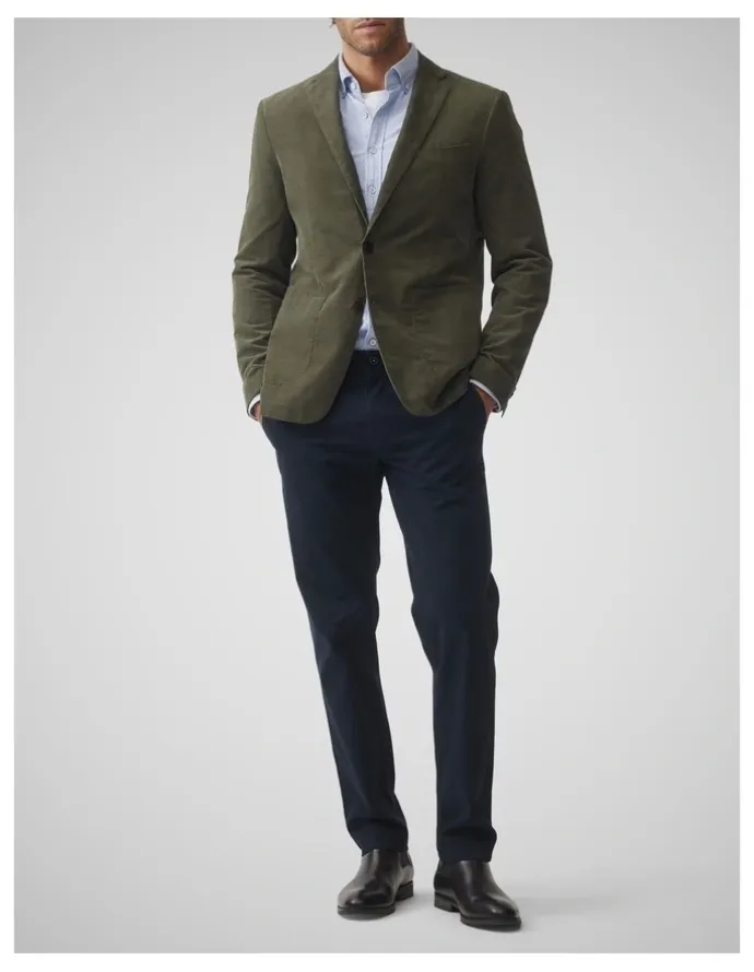 Rodd & Gunn Saint Bathans Sports Fit Jacket in Moss