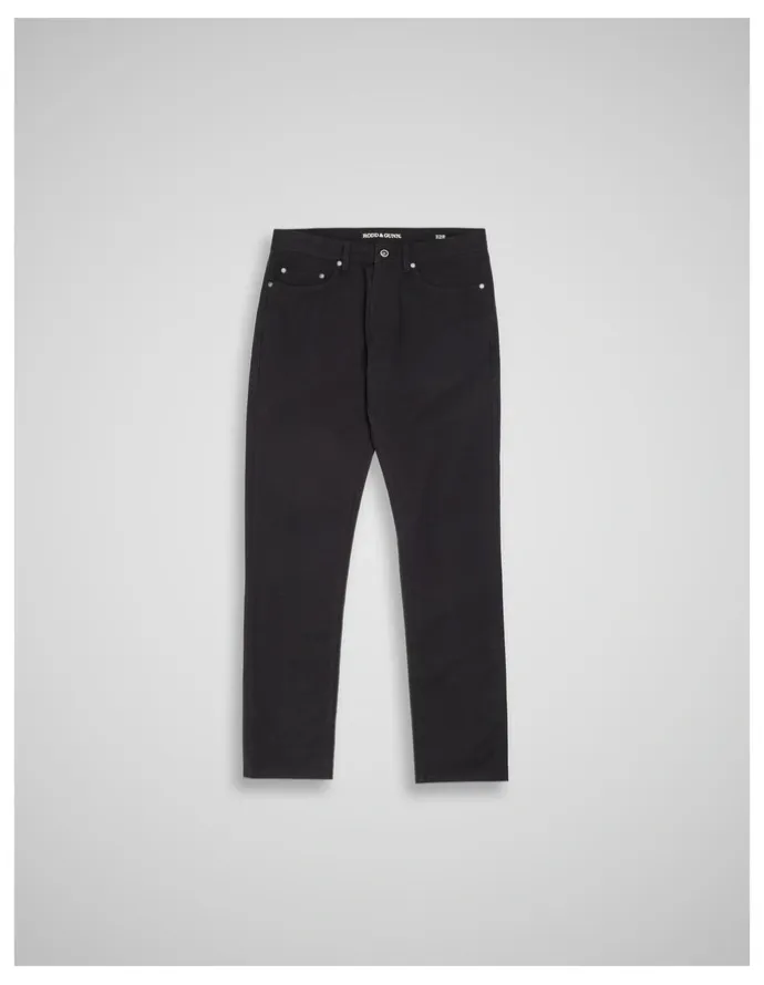 Rodd & Gunn Straight Fit Regular Leg Jeans in Onyx