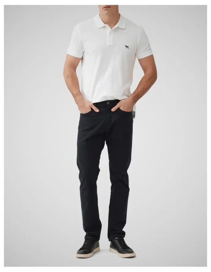 Rodd & Gunn Straight Fit Regular Leg Jeans in Onyx