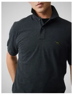 Rodd & Gunn The Gunn Original Fit Polo in Charcoal