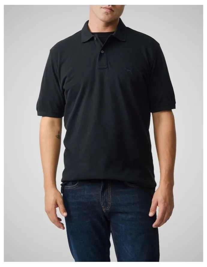 Rodd & Gunn The Gunn Original Fit Polo in Ebony