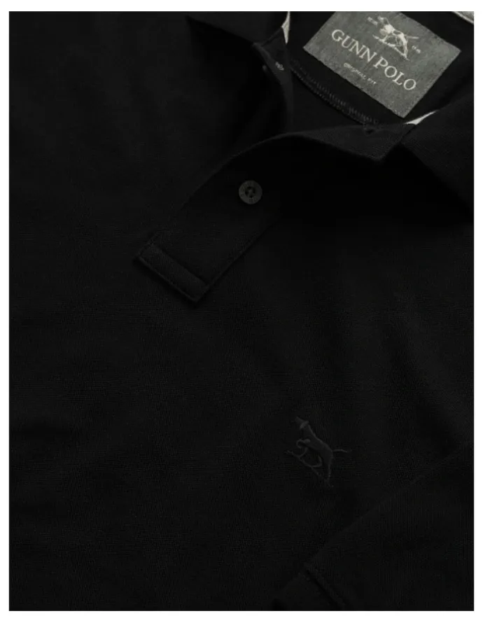 Rodd & Gunn The Gunn Original Fit Polo in Ebony