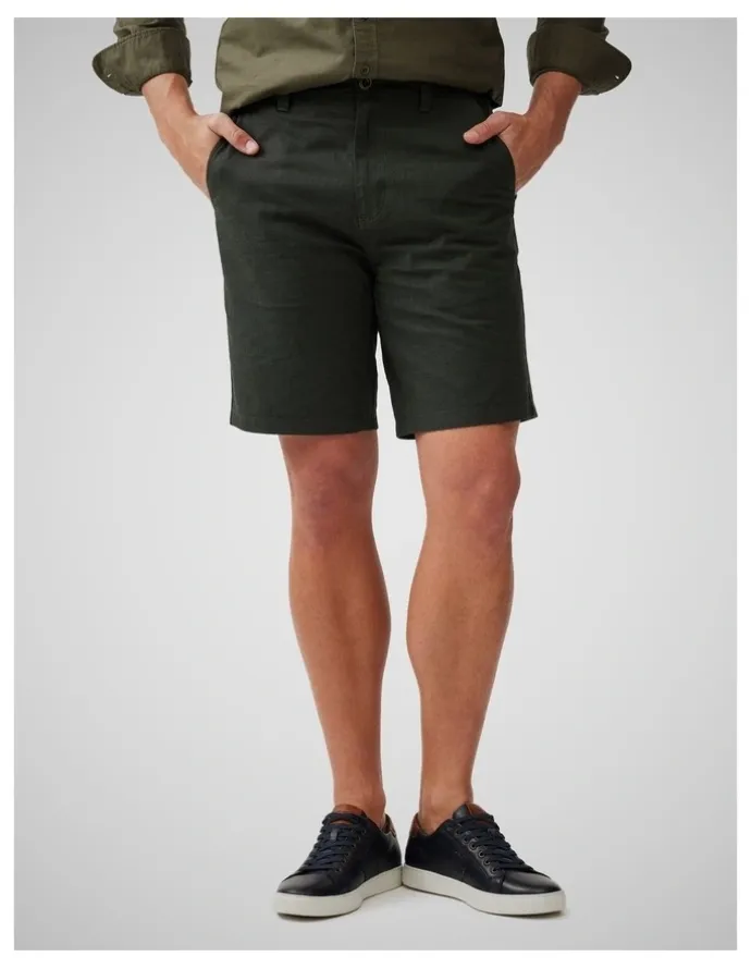 Rodd & Gunn The Gunn 9" Short in Olive