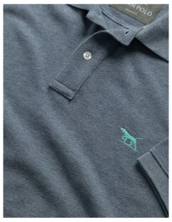 Rodd & Gunn The Gunn Sports Fit Polo in Steel Blue