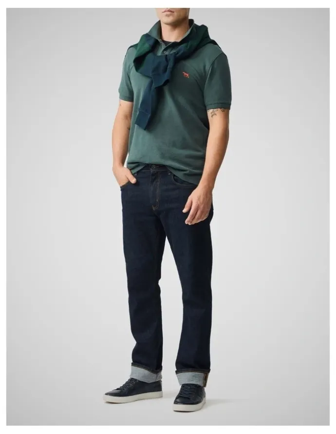 Rodd & Gunn The Gunn Sports Fit Polo in Vine