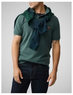 Rodd & Gunn The Gunn Sports Fit Polo in Vine
