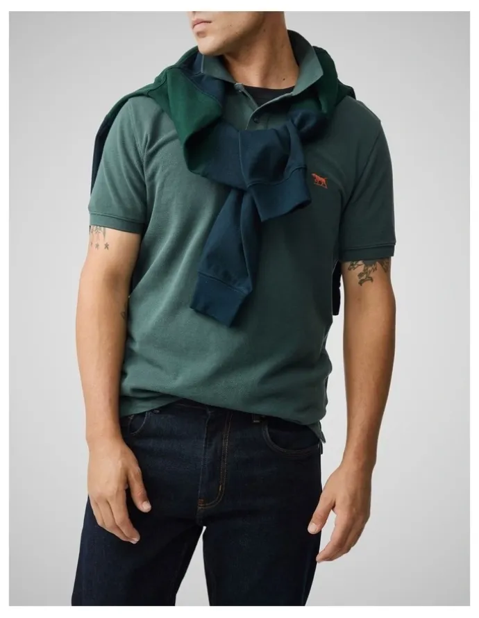Rodd & Gunn The Gunn Sports Fit Polo in Vine