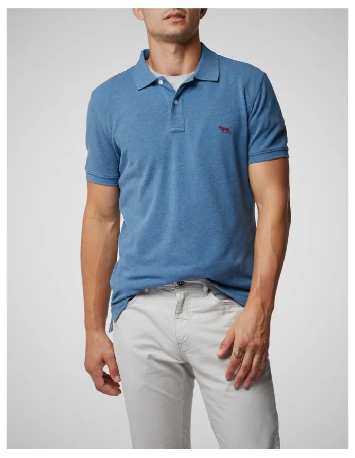 Rodd & Gunn The Gunn Sports Fit Polo in Regatta