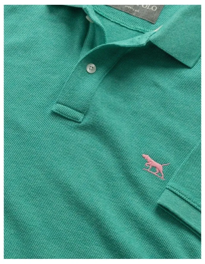 Rodd & Gunn The Gunn Sports Fit Polo in Turquoise