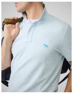 Rodd & Gunn The Gunn Sports Fit Polo in Mist