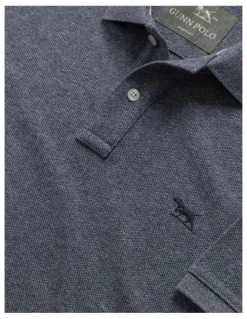 Rodd & Gunn The Gunn Sports Fit Polo in Denim