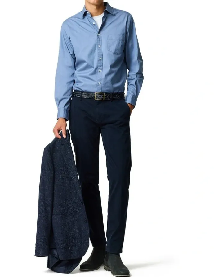 Rodd & Gunn Thomas Road 2.0 Chino Pant Regular Leg in Navy