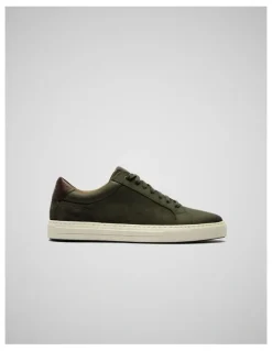 Rodd & Gunn Transit Sneaker in Dark Olive