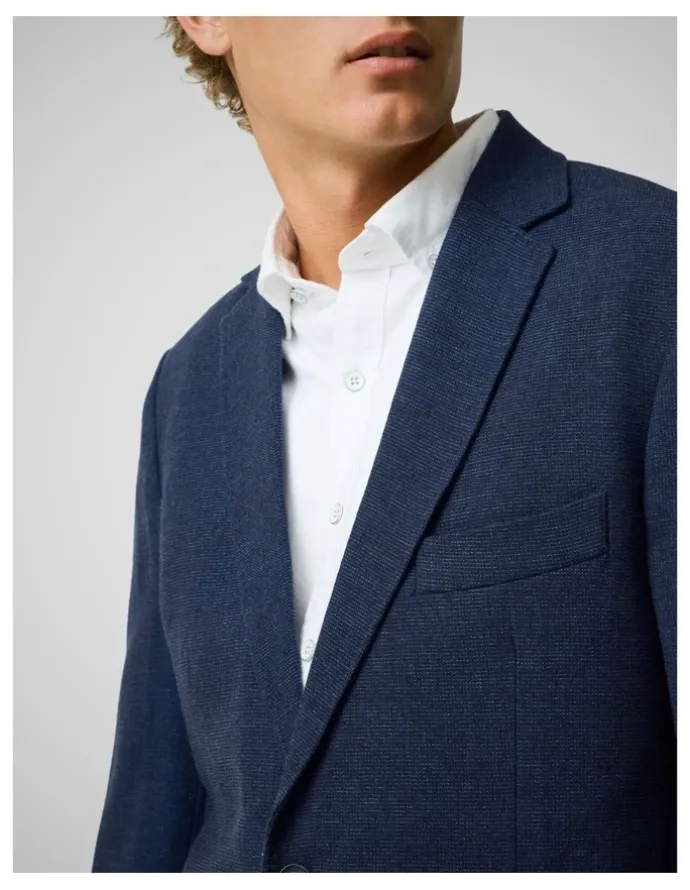 Rodd & Gunn Willow Flat Sports Fit Jacket in Indigo