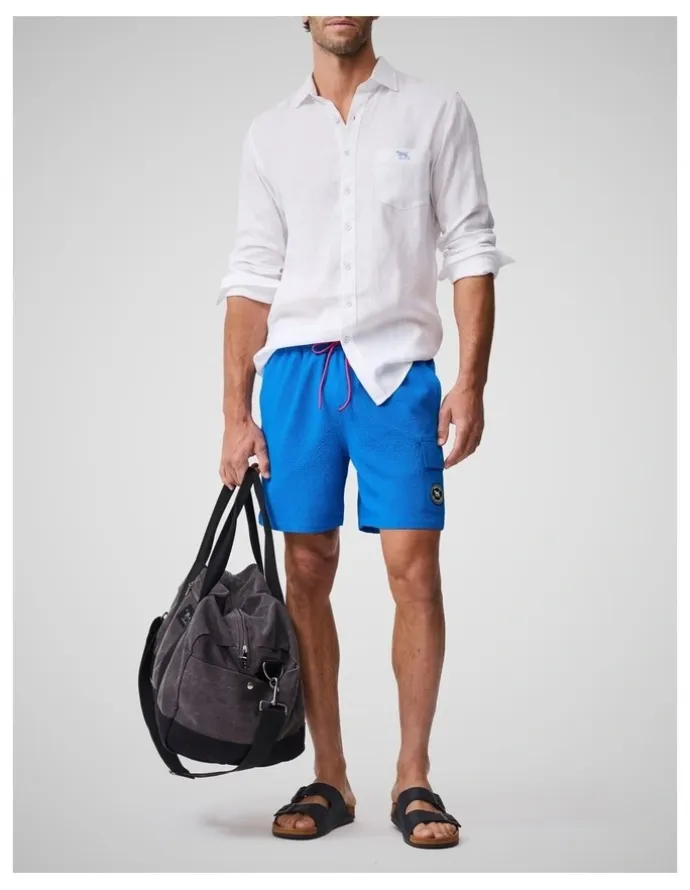 Rodd & Gunn Winterton River Swim Short in Cobalt