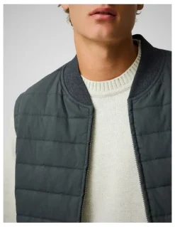 Rodd & Gunn Woodside Vest in Pewter