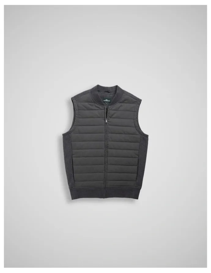 Rodd & Gunn Woodside Vest in Pewter