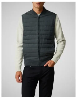 Rodd & Gunn Woodside Vest in Pewter