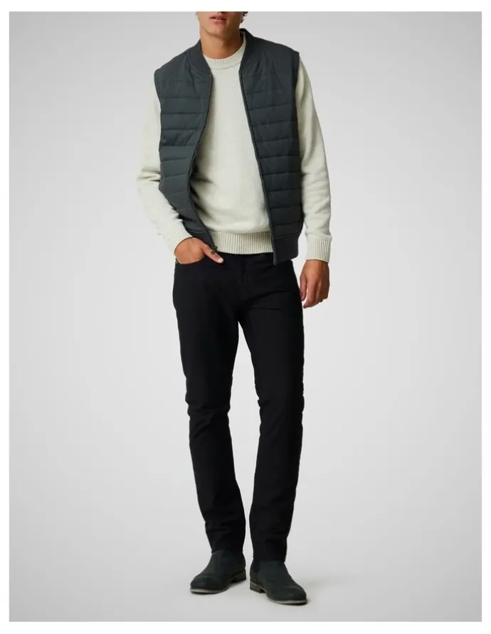 Rodd & Gunn Woodside Vest in Pewter