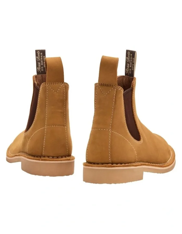 Rossi Boots Burnett Stichdown 4008 Chelsea Boot in Wheat Boot