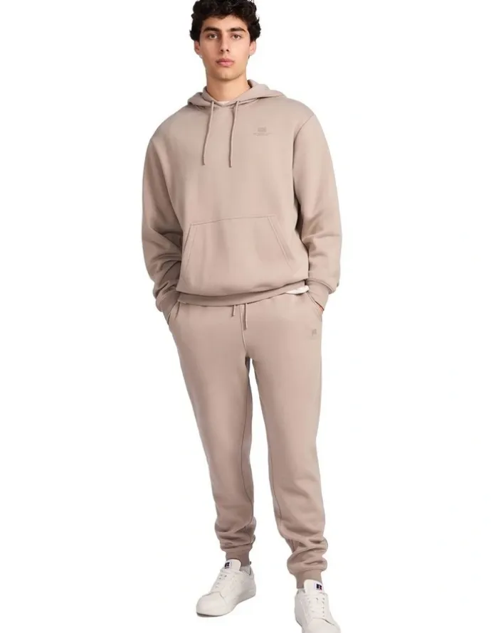 Russell Athletic Brooklyn Men's Hoodie - Driftwood