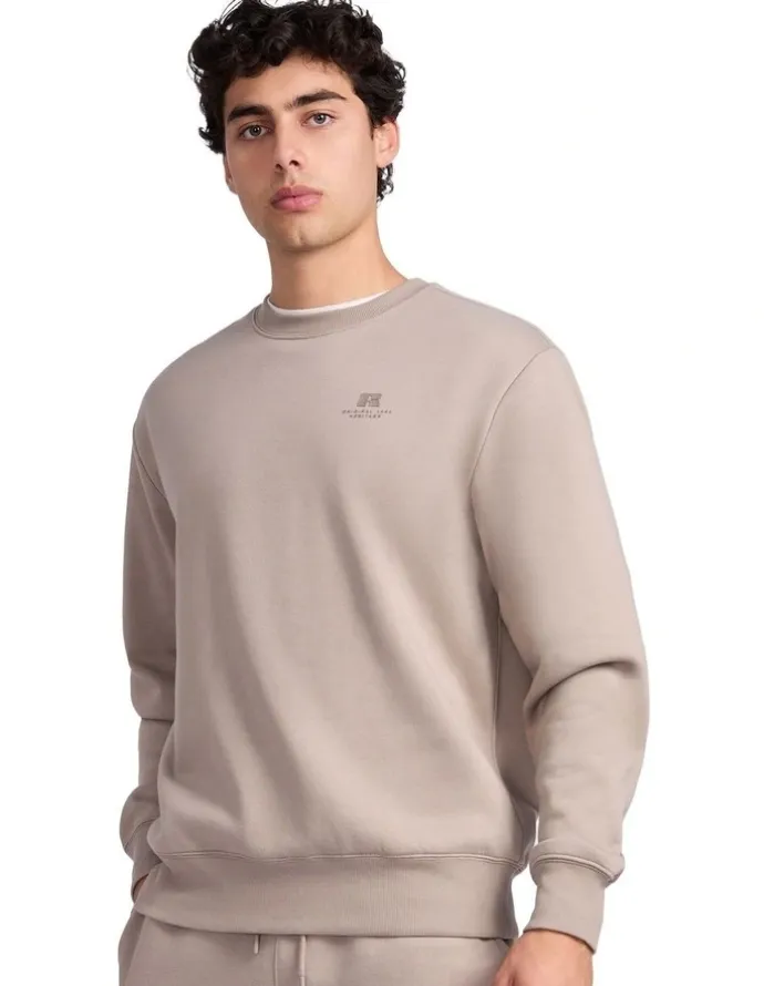 Russell Athletic Brooklyn Men's Crew - Driftwood