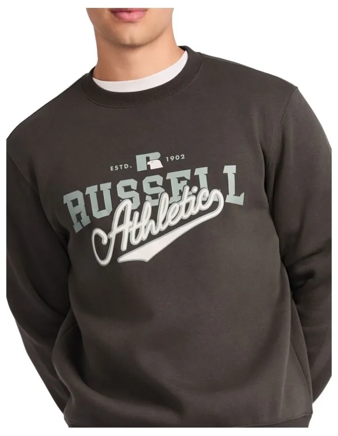 Russell Athletic Brutalist Men's Crew - Raven