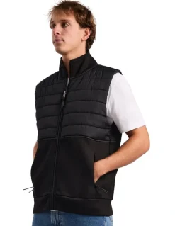 Russell Athletic Hurricane Hybrid Mens Vest - Black