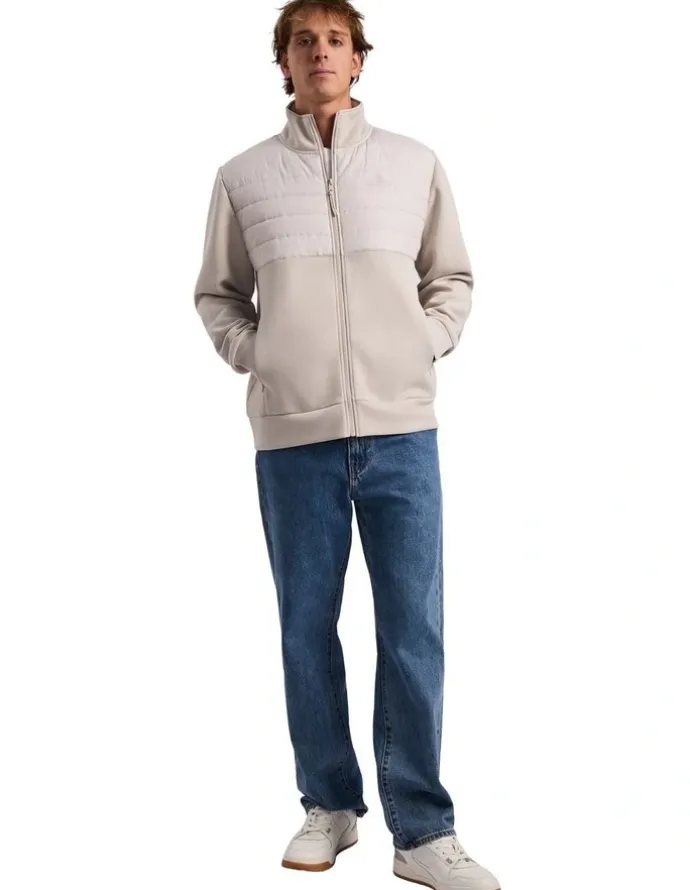 Russell Athletic Hurricane Hybrid Zip Mens Jacket - Antarctica