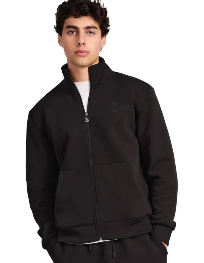 Russell Athletic R Tech Leisure Men's Track Jacket - Black