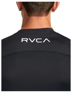 RVCA Compression Long Sleeve Top in Black