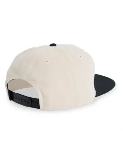 RVCA Foreign Snapback Cap in Natural