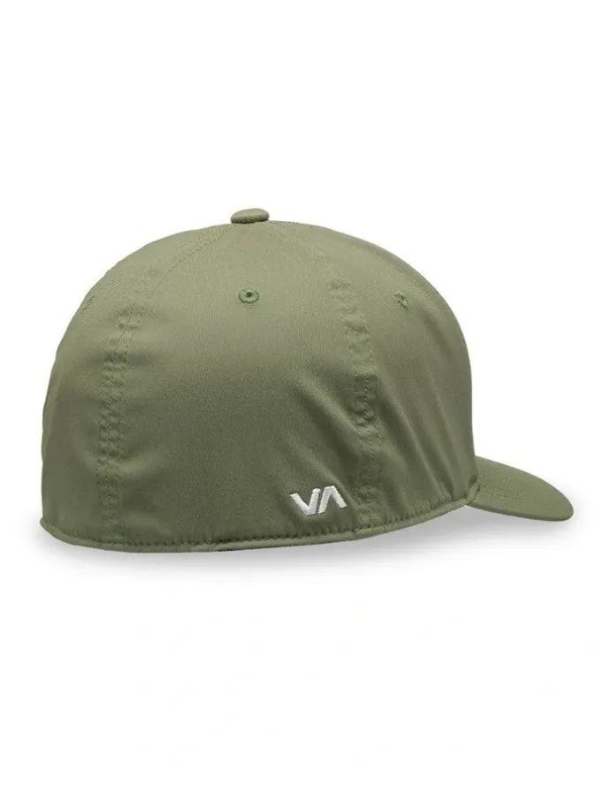 RVCA Seasons Flexfit Cap in Olive