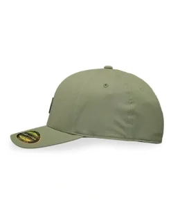 RVCA Seasons Flexfit Cap in Olive