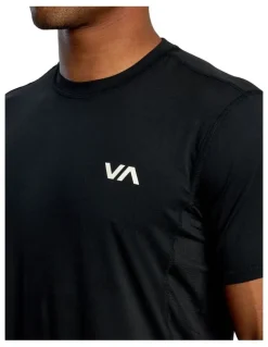 RVCA Sport Vent Short Sleeve T-Shirt Black