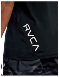 RVCA Sport Vent Short Sleeve T-Shirt Black