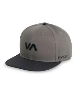 RVCA Va Infield Snapback Cap in Sage Leaf