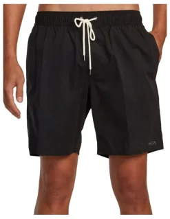 RVCA Opposites Elastic 2 Shorts in Black