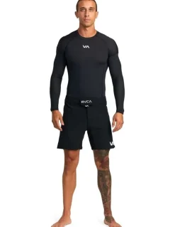RVCA Sport Long Sleeve Rashguard in Black