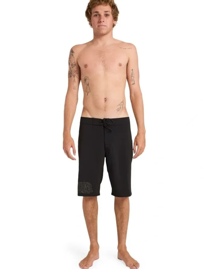 RVCA Thrashed Wings 22 Boardshorts in Black