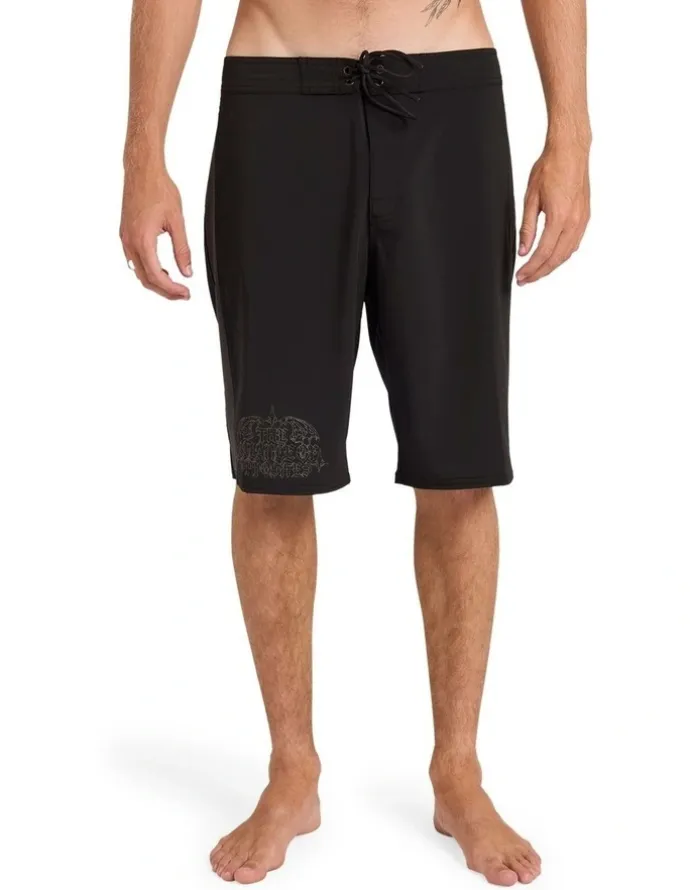 RVCA Thrashed Wings 22 Boardshorts in Black