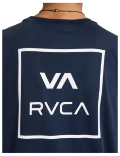 RVCA VA All The Ways Muscle Shirts in Navy Marine