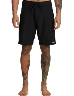 RVCA VA Trunk Solid Boardshorts in Black