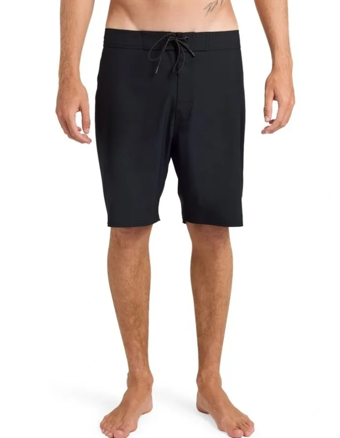 RVCA Va Trunk Solid 19 Boardshorts in Black