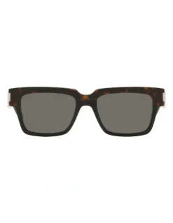Saint Laurent Saint Laurent SL 732 Vadim Acetate Sunglasses in Tortoise