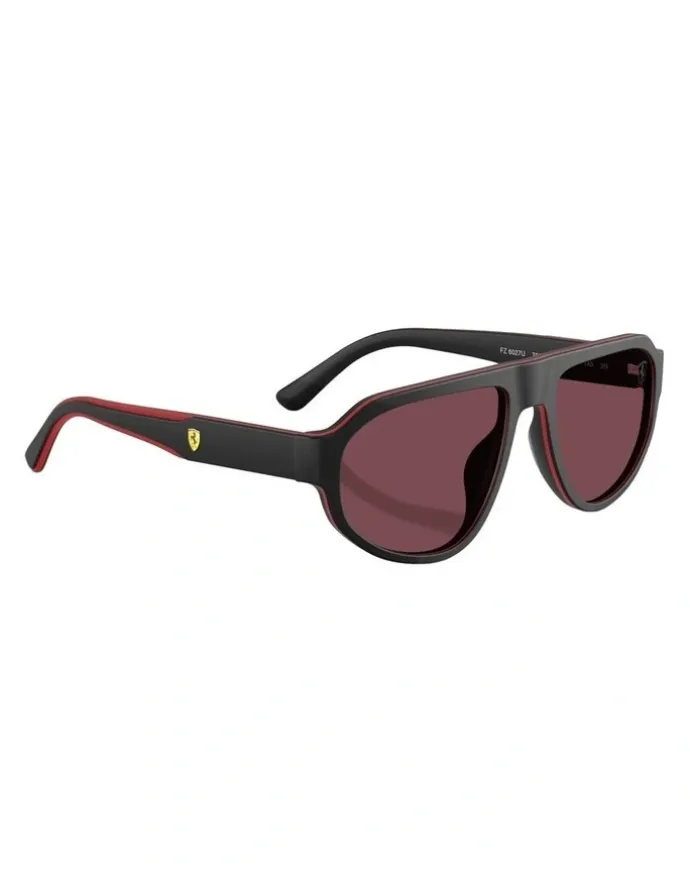 Scuderia Ferrari Acetate Sunglasses in Black