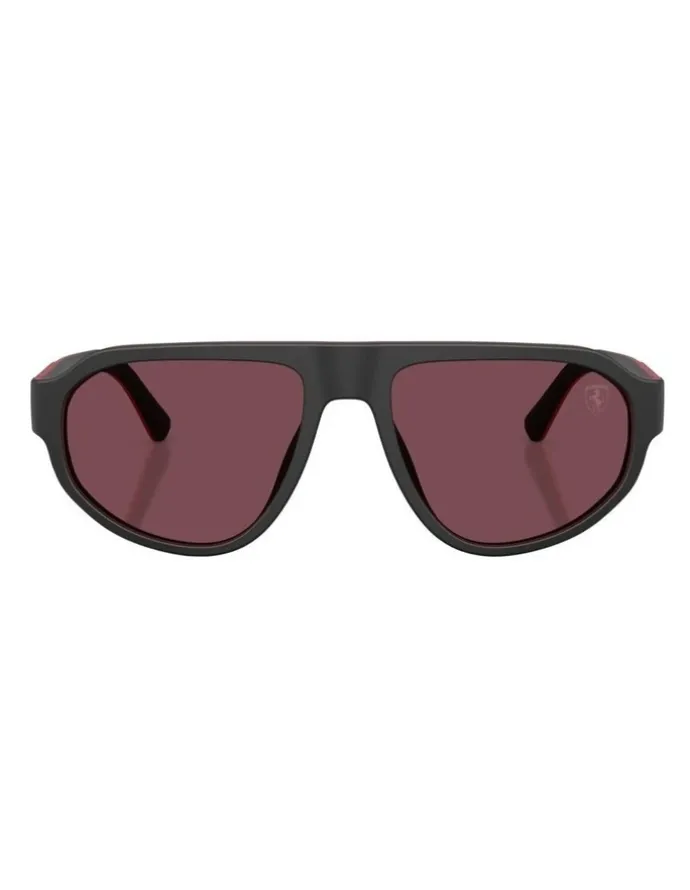 Scuderia Ferrari Acetate Sunglasses in Black