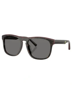 Scuderia Ferrari Acetate Polarised Sunglasses in Red